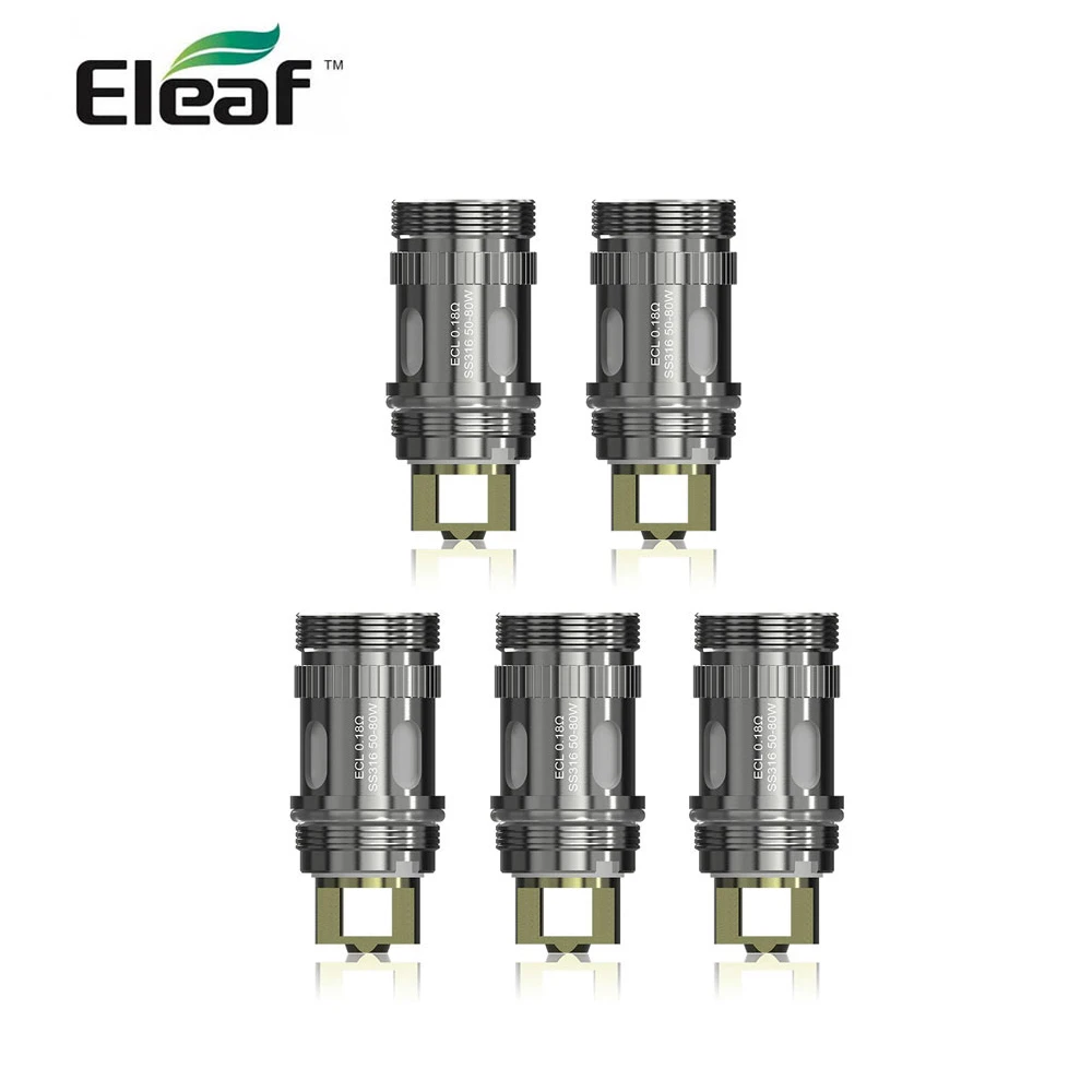 100% оригинал 5 шт. Eleaf ECL Ом сменная катушка подходит для ijust 2 MELO 3 iJust S испаритель