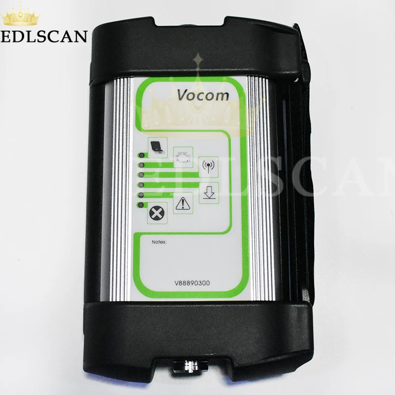 EDLSCAN PTT 2.7.4 с CF19 ноутбук для Volvo FM FH диагностический сканер для грузовиков Vocom 88890300