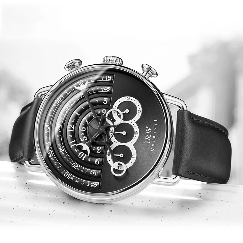 Relogio Masculino CARNIVAL Military Watch Sport Mens Watches Top Brand Luxury Quartz Watch Waterproof Sapphire Runway Dial Clock_voghion.com