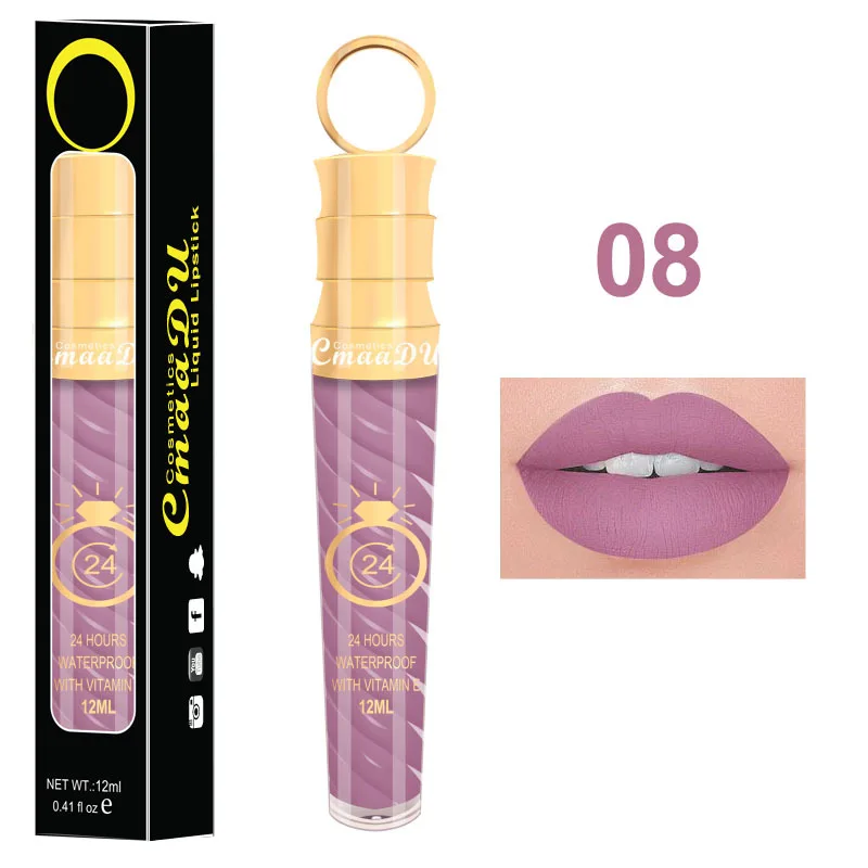 Make Up Lips Matte Liquid Lipstick Waterproof Long Lasting Sexy Pigment Nude Glitter Style Lip Gloss Beauty Red Lip Tint Make Up Lips Matte Liquid Lipstick Waterproof Long Lasting Sexy Pigment Nude Glitter Style Lip Gloss Beauty Red Lip Tint