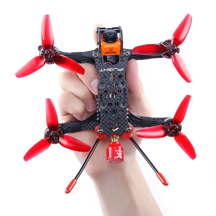 IFlight iH3 V2 Pro 3 дюйма 142 мм FPV гоночный Дрон BNF с XING 1408S 4300KV мотор/RunCam Сплит Mini2 камера/HQ 3030 prop для FPV