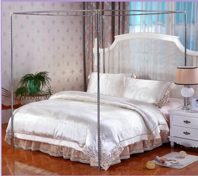 Copper Statue 4 Corner Post Bed Canopy Mosquito Netting Bracket 22mm --no mosquito net | Дом и сад