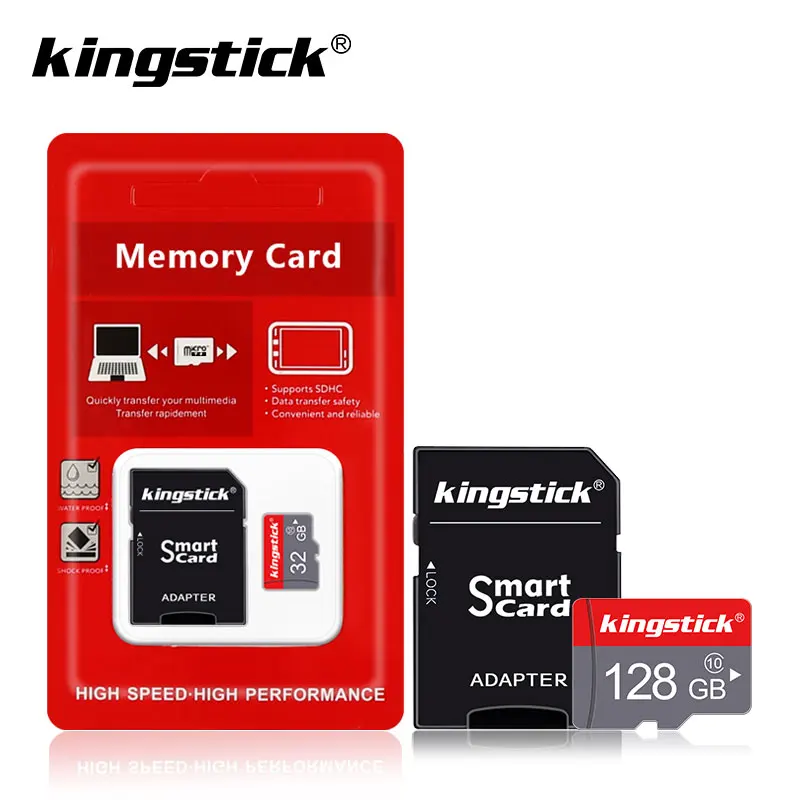 Kingstick карта памяти Micro SD 128 ГБ 32 64 256 8 Гб|Карты памяти| |