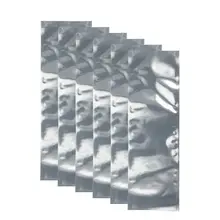 100 шт антистатическая защитная сумка, плоский открытый верх, 3," x 12,2"