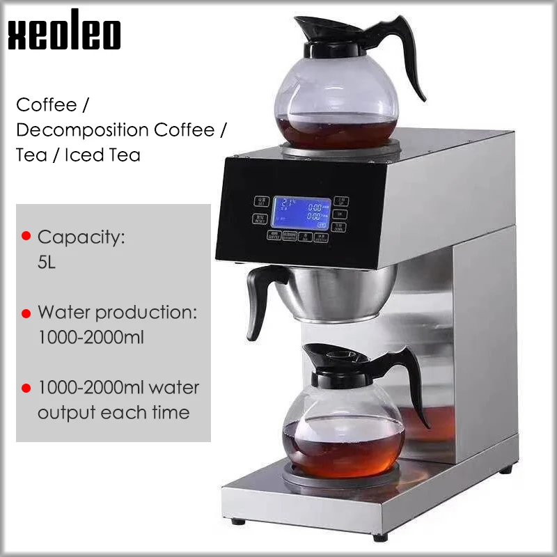 Xeoleo Tea Coffee Machine Tea Brewing Machine Commercial Teapresso