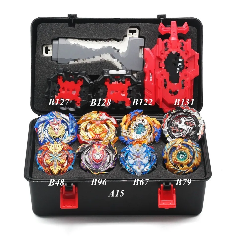 Bey Bay Burst Set Toys Gyro Battle Arena Metal Fusion Fighting Gyro With Launcher Battle Spinning Top Blade Blades Toys Kid Gift - Цвет: Combination A15