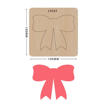 

Wood die cutting DIY Leather Tools Die cut Knife mold butterfly metal cutting dies Bow decoration Suitable for big shot machines