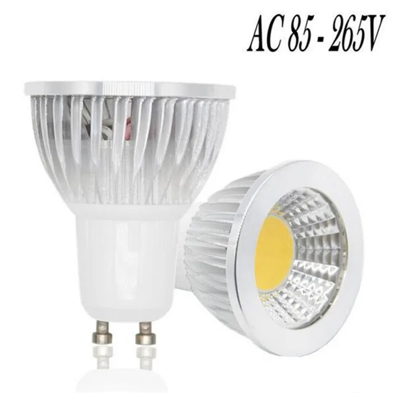 Светодиодный светильник GU10 COB mini GU 10 7 Вт 12 15 с регулируемой яркостью 2700 к теплый