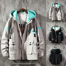 Для мужчин костюмы зауженного кроя из Стиль Мода Повседневное большой размер затрудняетесь в выборе правильного размера? Кепки пальто Модные Однотонная одежда пальто Jackests в уличном стиле