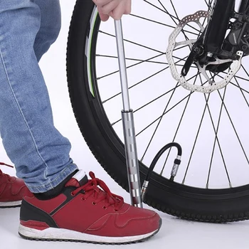 

WHeeL UP Bike Pump Portable High Pressure Mini Bicycle Floor Pump 160PSI Compatible with Presta and Schrader Valve