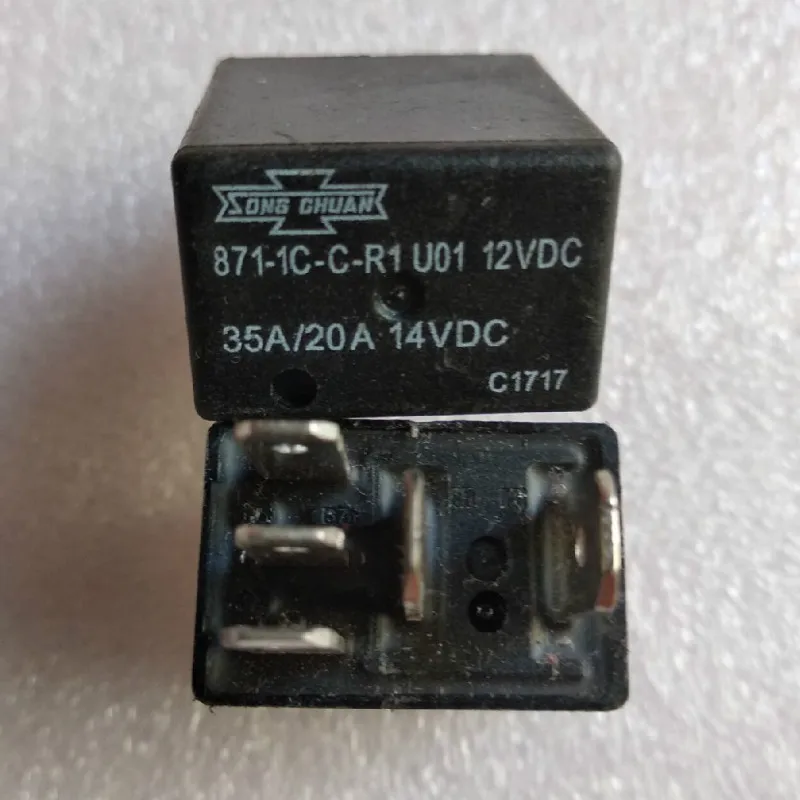 

Spot 871-1C-C-R1 U01 12VDC new car relay 5 pin 35A