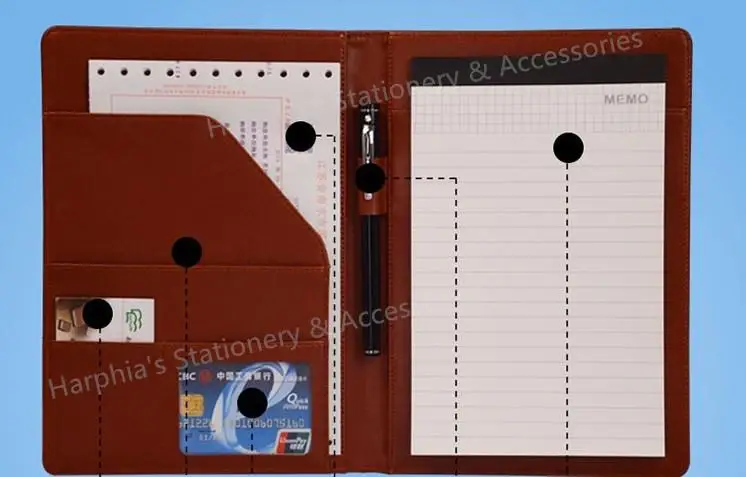 Офис-менеджер Conference Storage подписанное соглашение padfolio 2 офисы Harphia FPDB-410 A5 папка для файлов