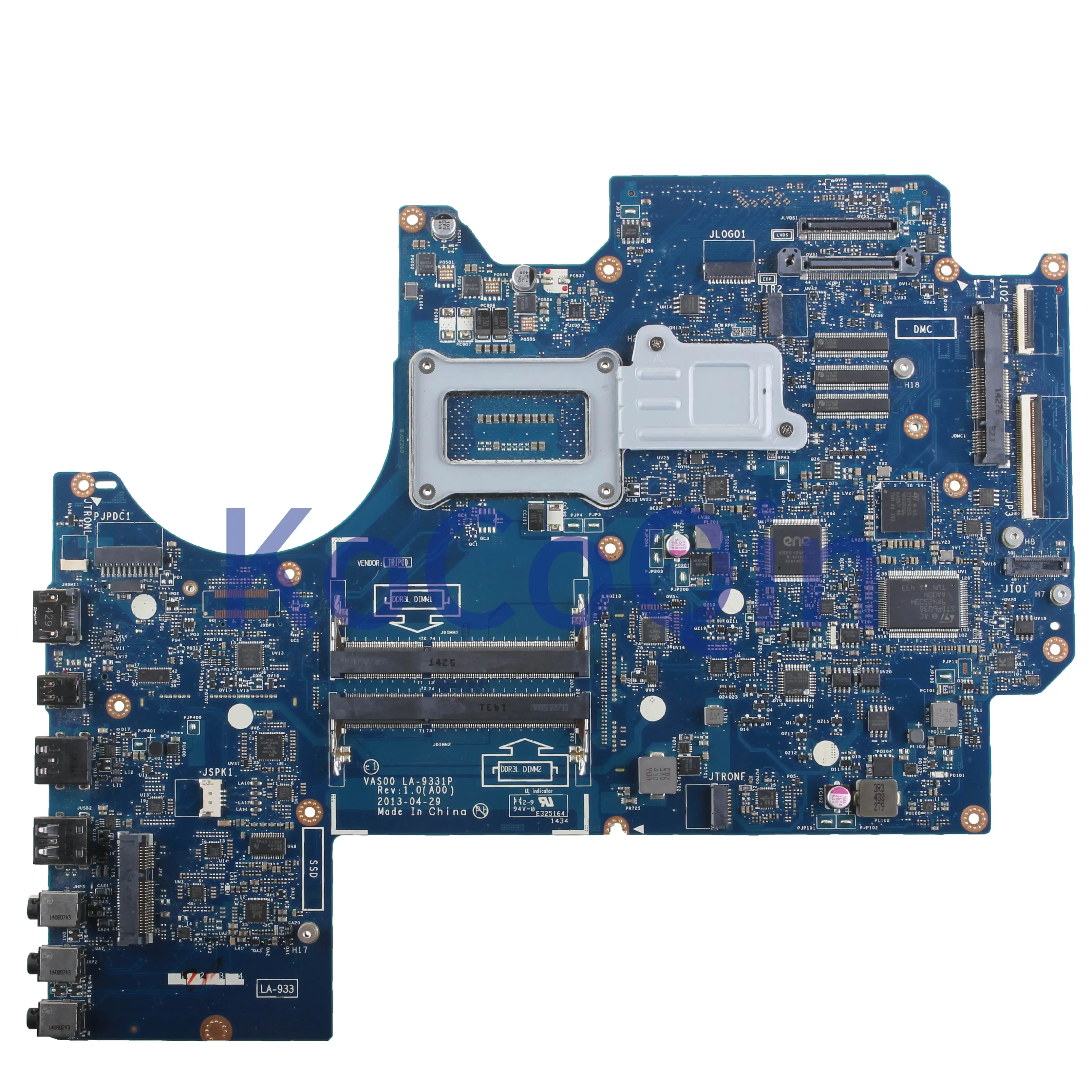 discounted KoCoQin Laptop motherboard For DELL Alienware M17X R5 SR17D Mainboard CN-02XJJ7 02XJJ7 VAS00 LA-933