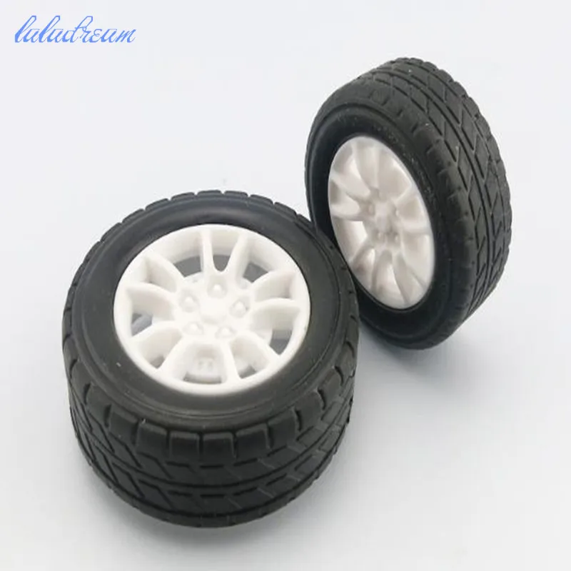 4 шт./лот 1:20 резиновые шины Модель колеса для автомобиля Робот diy игрушка