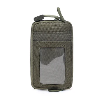 

Outdoor Travel Card Pack Wallet Money Key Waist Bag Nylon Waterproof Belt Pouch Small Size Convenient To Carry