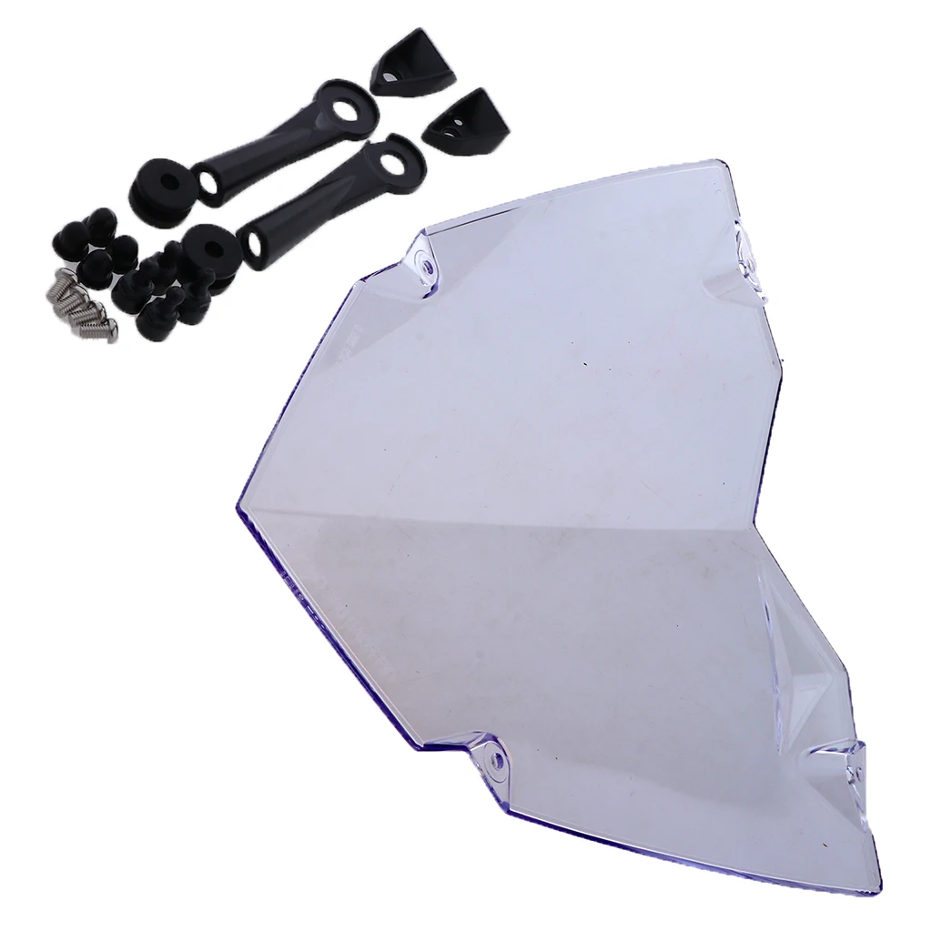 Clear Headlight Shield Cover - Motorcycle Headlight Protector Lens Head Lamp Cover Shield Guard for BMW R 1200 GS