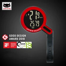 CATEYE – compteur de vélo sans fil, chronomètre étanche, support avant intégré Strava