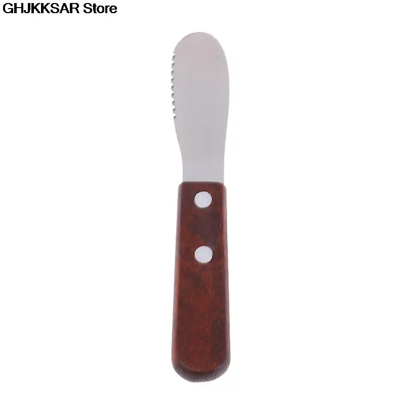 1pc Stainless Steel Cutlery Spatula Butter Knife Scraper Spreader Breakfast Tool Kitchen Accessory