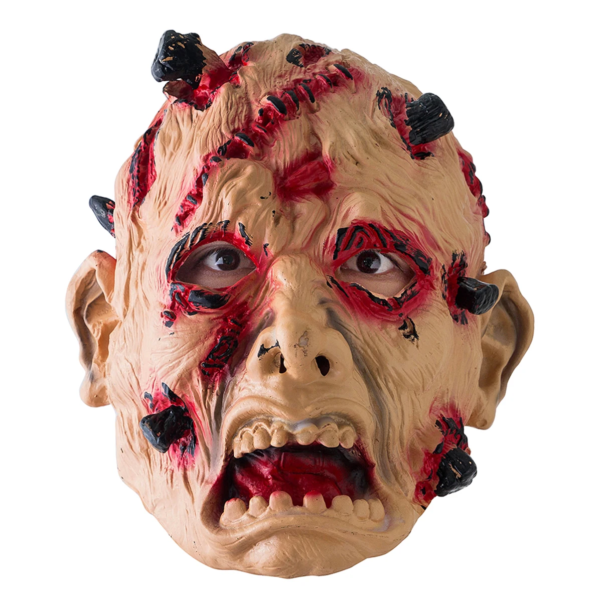 

Halloween Scary Mask Red Scar Terror Creepy Mask Cosplay Props Mask Scar Mask Holiday Accessories Decoration Haunted Tools