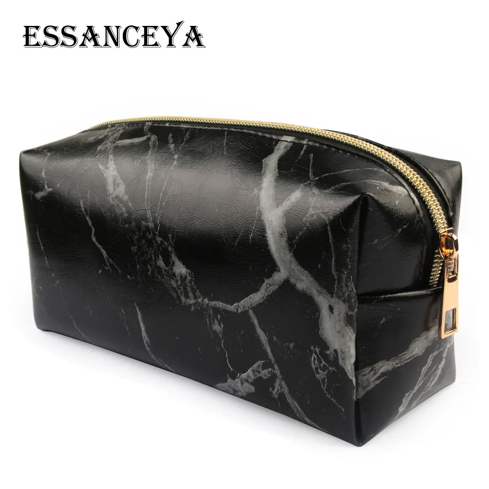 ESSANCEYA 1/3Pcs Marble Cosmetic Bag Case For Brushes PU Leather Storage Makeup Brush Organizer Purse Brushes Holder Travel Kits ESSANCEYA 1/3Pcs Marble Cosmetic Bag Case For Brushes PU Leather Storage Makeup Brush Organizer Purse Brushes Holder Travel Kits