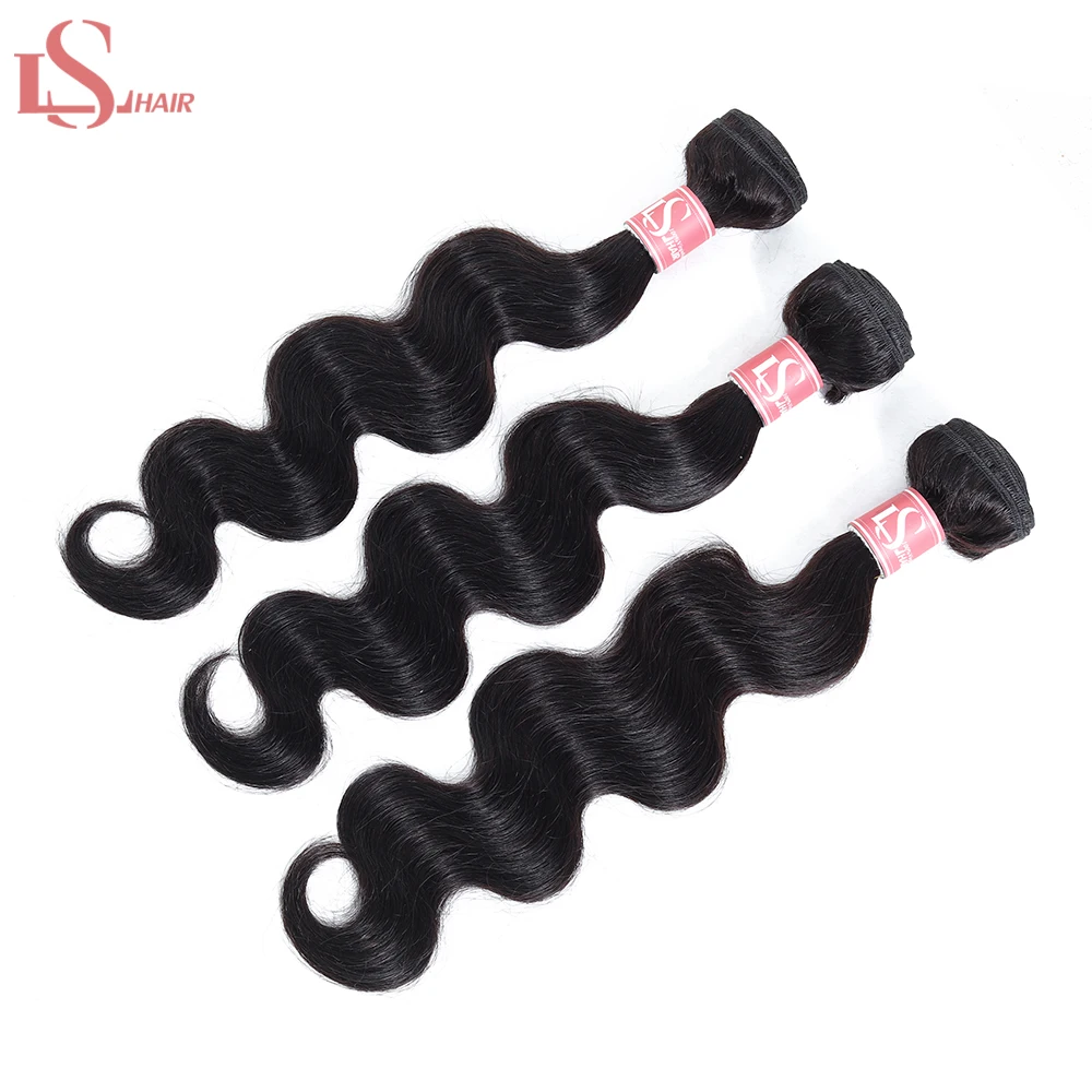 3 human hair bundles