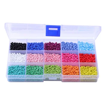 

3mm Handmade Glass Beads Kit Colorful Mini Beads for Making Jewelry Necklaces Bracelets Earring Bijouterie DIY Craft Glass Beads