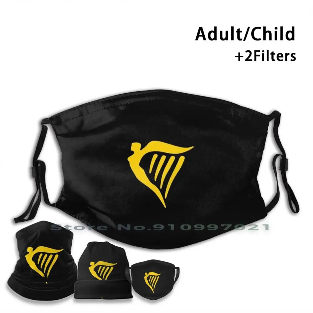 RyanairLogoPrintPm25FilterReusableMouthFaceMaskForChild