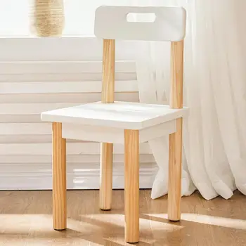 

Children's Learning Chair Student Chair Household Simple Desk, Writing Chair, Backrest Chair