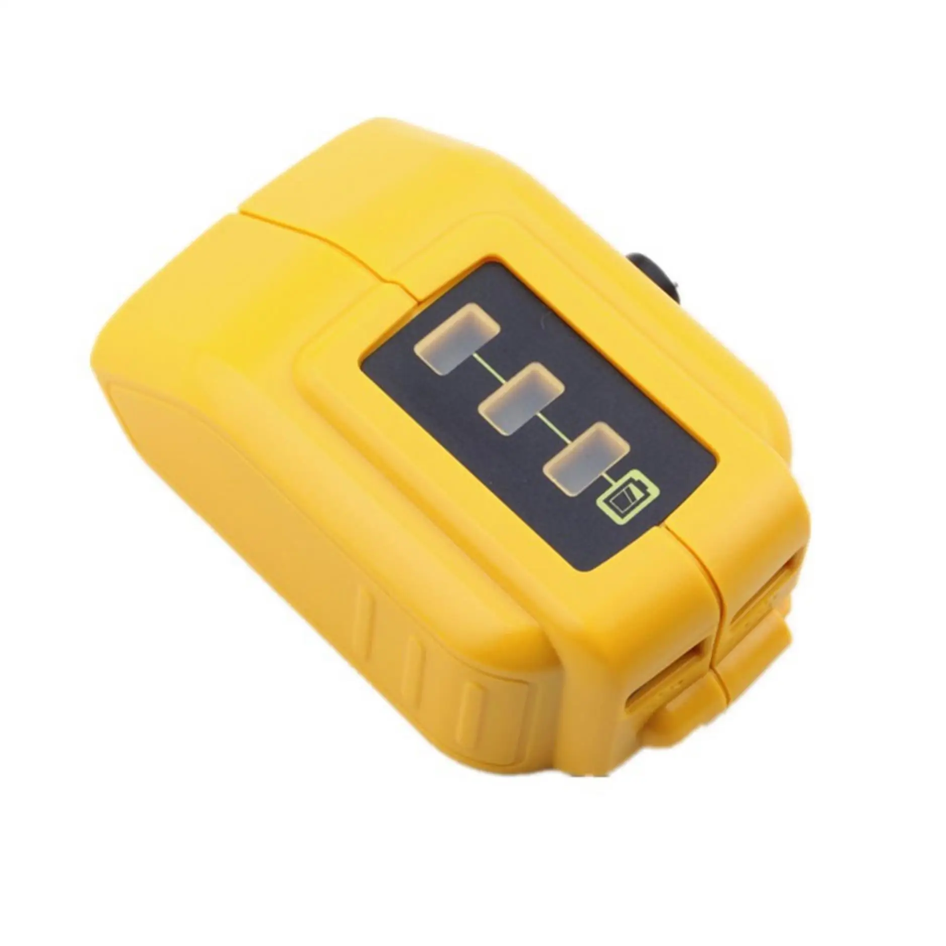 Davupine USB конвертер зарядное устройство для DEWALT 14,4 в 18 в 20 в литий-ионный аккумулятор конвертер DCB090 USB зарядное устройство адаптер питания