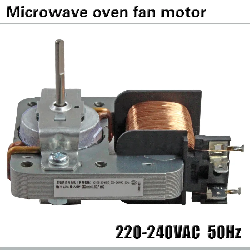 Microwave Oven Spare Parts Microwave Oven Fan Cooling Fan Motor MDT-10CEF 220V 18W 2 pin
