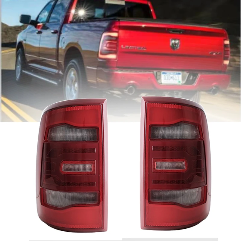 Car Styling For Dodge Ram Tail Lights 2009-2018 Ram1500 LED Lamp DRL Signal Brake Reverse auto Accessories | Автомобили и
