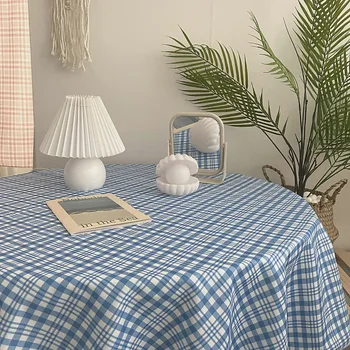 

Picnic Mat Lattice Table Cloth Vintage Background Cloth Wild Photo Props
