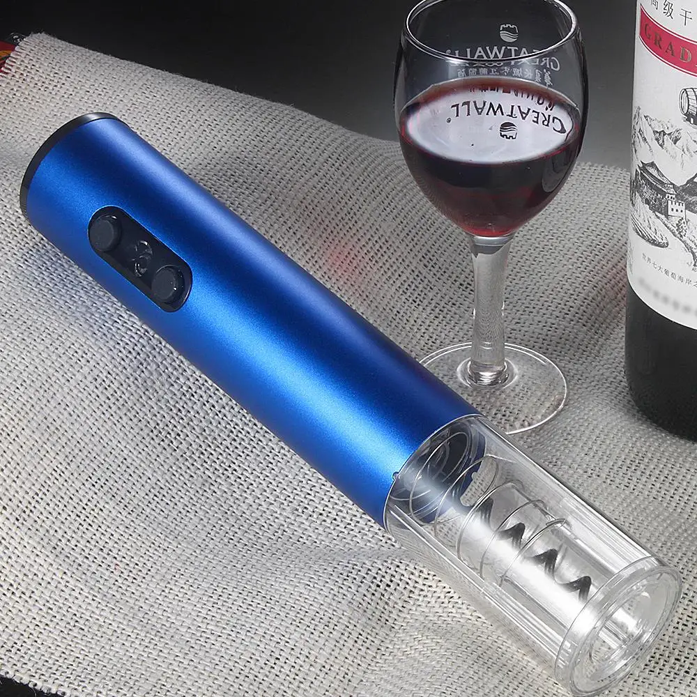 Электрический штопор практичный красное вино открывалка для бутылок беспроводной автоматический алюминиевый сплав штопор
