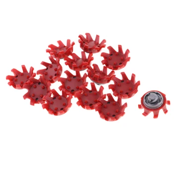 

Bulk 42 Assorted Colors Rubber Golf Shoe Spike Cleat Replacement