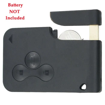 

3 Buttons Car Remote Key Electronic Chip ID46 PCF7947 433MHZ For Renault Megane Car Accessories