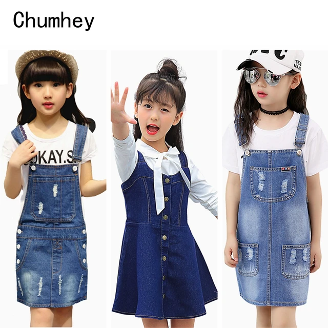 Chumhey Girls Sundress Bib Suspender Dresses - the perfect summer outfit for little girls