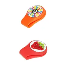 2 шт. в упаковке, магнитный зажим для гольфа, шариковый маркер со съемной пластиной с рисунком