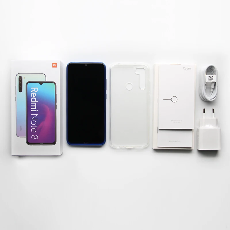 Мобильный телефон Xiaomi Redmi Note 8 глобальная версия 4 Гб 64 ГБ Восьмиядерный процессор