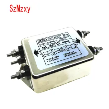 

2PCS EMI Filter CW4L2-20A-S CW4L2-10A-S 10A 20A 115V 250V CW4L2 CW4E 60/50HZ