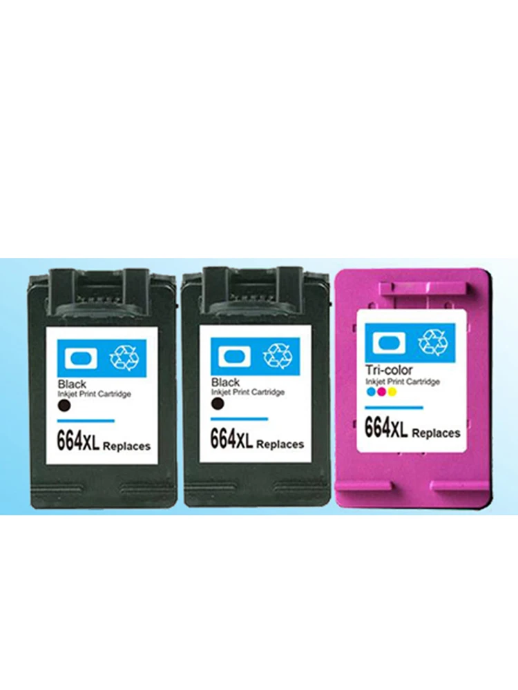 Комплект из 3 предметов, для 664xl чернильный картридж совместимый для hp664 xl для HP DeskJet 1115 1118 2135 2138 3635 3636 3638 3838 4538 4678 принтер