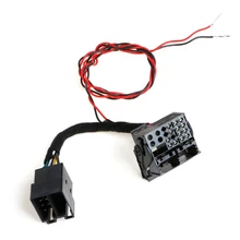 ISO To Quadlock Canbus Adapter Switch Cable RCD330 RCD510 RCD310 RNS510 for Jetta for Golf for Tiguan for Passat CC