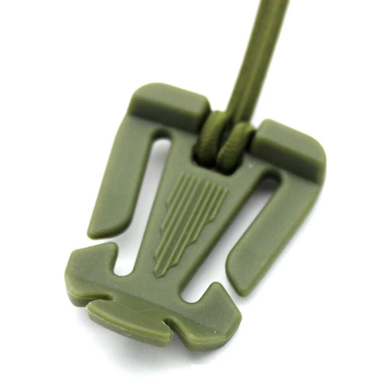 Tactical Gear Clip Molle Web Dominators for Backpack Straps Management Buckle Carabiner Clips Tube Strap MOlle Attachments 10pcs carabiner clips