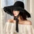 HT3574 2021 New Fashion Women Summer Hat Ladies Solid Lace Wide Brim Sun Hat Bucket Cap Female Elegant Packable Panama Beach Hat 8