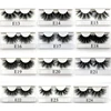 Mikiwi 25mm False Eyelashes Wholesale Thick Strip 25mm 3D Mink Lashes Custom Packaging Label Makeup Dramatic Long Mink Lashes 6