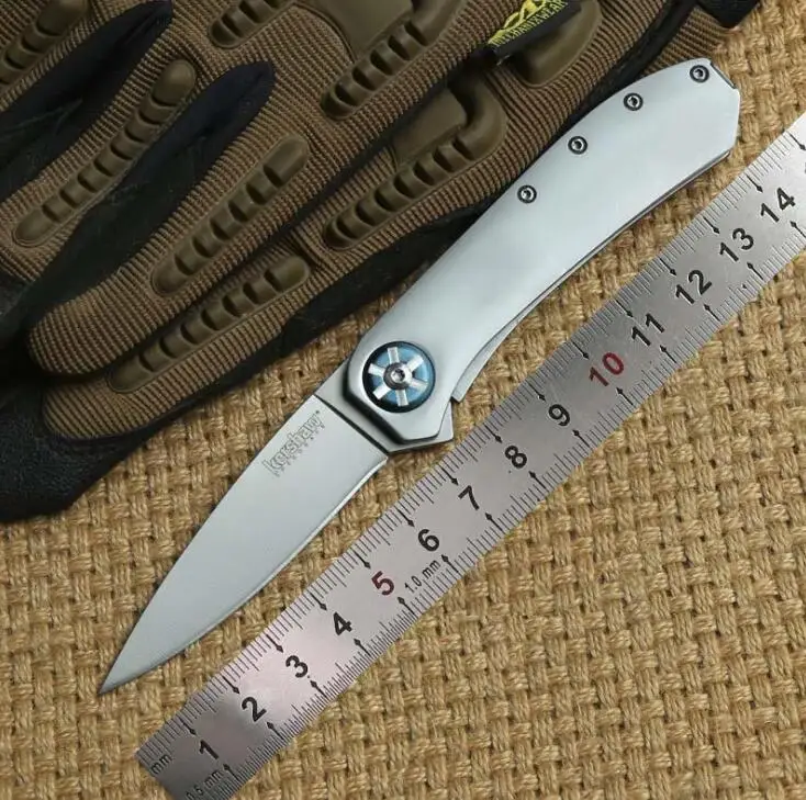 

OEM Quality 3871 410 Steel Handle with 8CR13MOV Blade Tactical Folding Knife Camping Pocket Knife EDC Tools