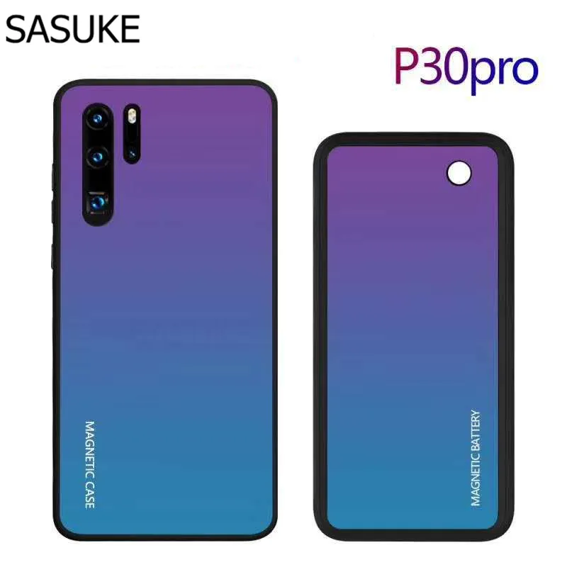 5000 мАч чехол для зарядного устройства для huawei P30 Pro, беспроводной внешний аккумулятор, чехол для huawei P30 Pro, твердый Магнитный чехол
