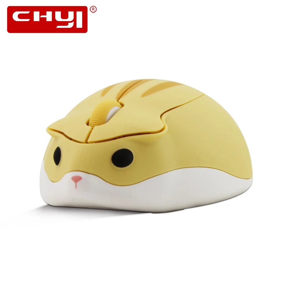 Мышь компьютерная беспроводная CHYI в форме хомяка 1200 DPI | Компьютеры и офис