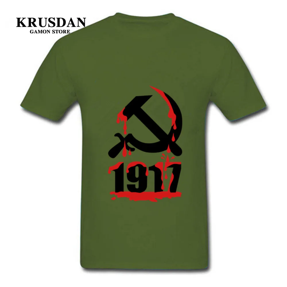 Новое поступление красные CCCP русские футболки для мужчин советское соединение