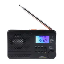 Цифровые часы AM FM радио MP3 музыкальный плеер динамик Поддержка TF карты и U диск X3UB