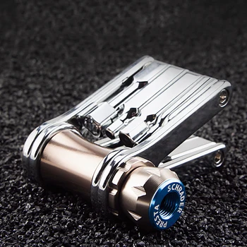 

CXWXC 11-In-1 Bicycle Repair Combo Tool Multifunctional MTB Bike Repair Tool For US/French Nozzle Bicycle Repair Tools